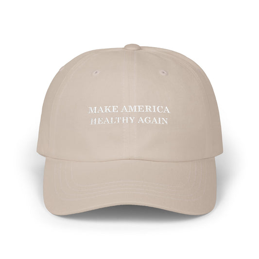 Classic Dad Cap - Make America Healthy Again | Casual Cap, Gift for Dads, Summer Accessory, Classic Baseball Hat, Outdoor Style - TINMICO