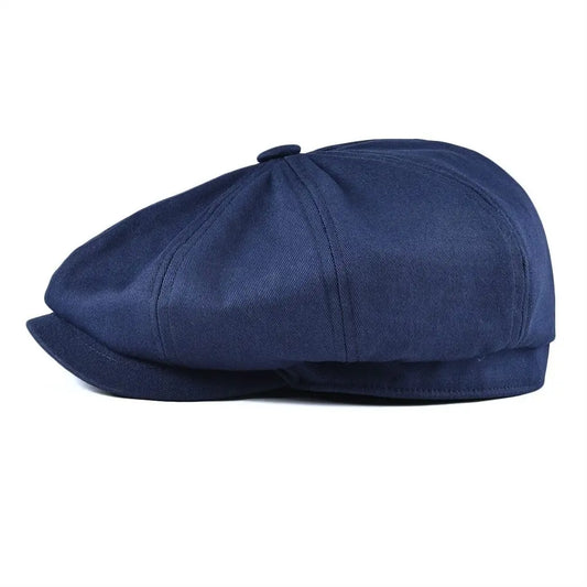 Cap Men's Twill Cotton Hat 8 Panel Hat Baker Caps Retro Gatsby Hats Casual Brand Cap Beret for Male | TINMICO - TINMICO