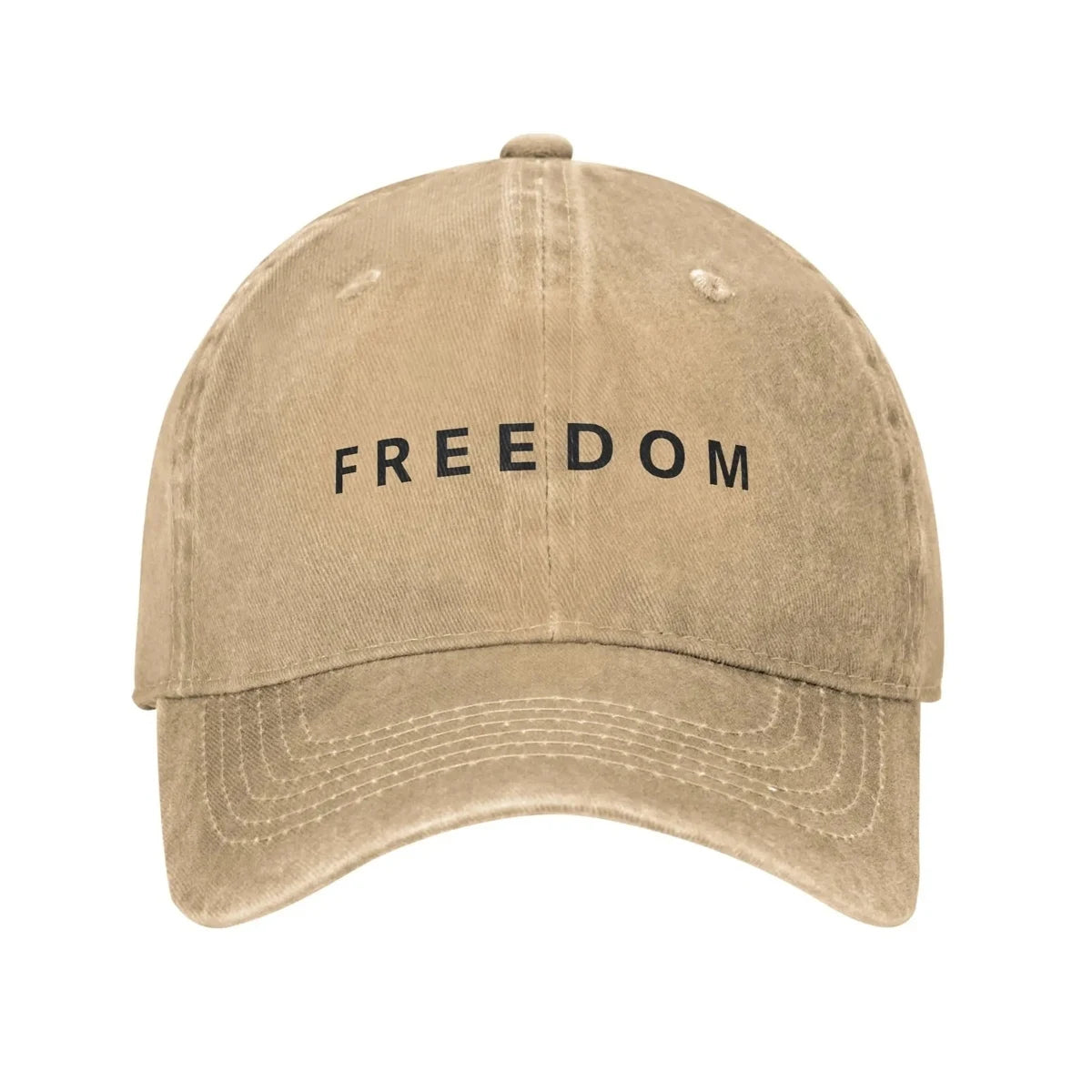 Charlie Kirk Freedom RIP Baseball Cap is a distressed denim washed sun cap, Hat Freedom | TMC - TINMICO
