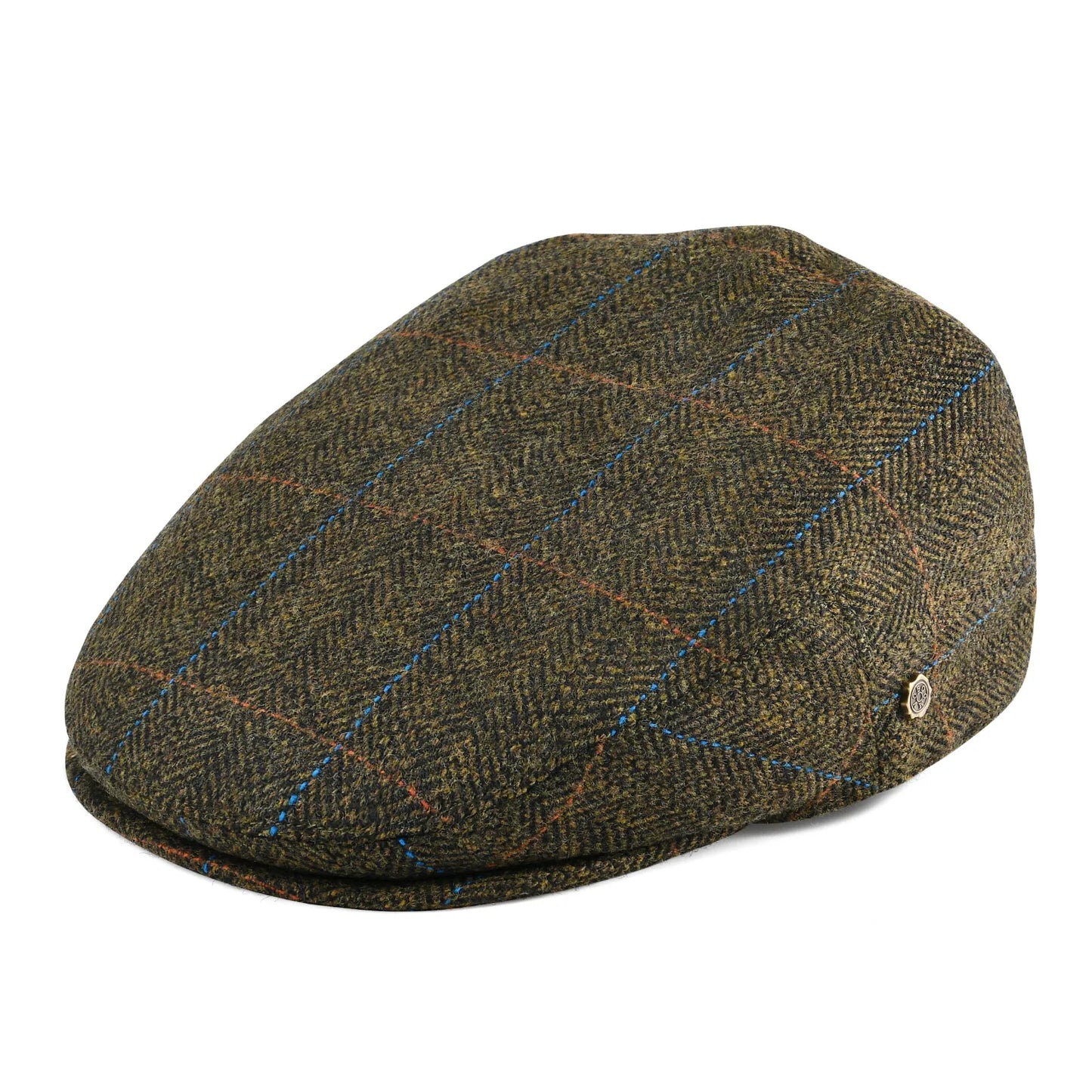 TMC Wool Tweed Herringbone Irish Cap Men Women Beret Cabbie Driver Hat Newsboy Caps Golf Ivy - TINMICO
