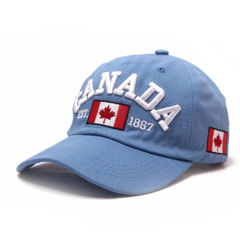 New Baseball Cap Unisex Canadian Spring Summer Wild Sun Visor Popular Adult Letter Hat | TINMICO - TINMICO