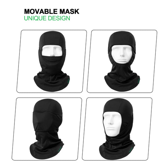 Balaclava Ski Mask Full Face Cover For Men And Women Breathable Full Face Mask For Skiing Outdoor Sports - TINMICO