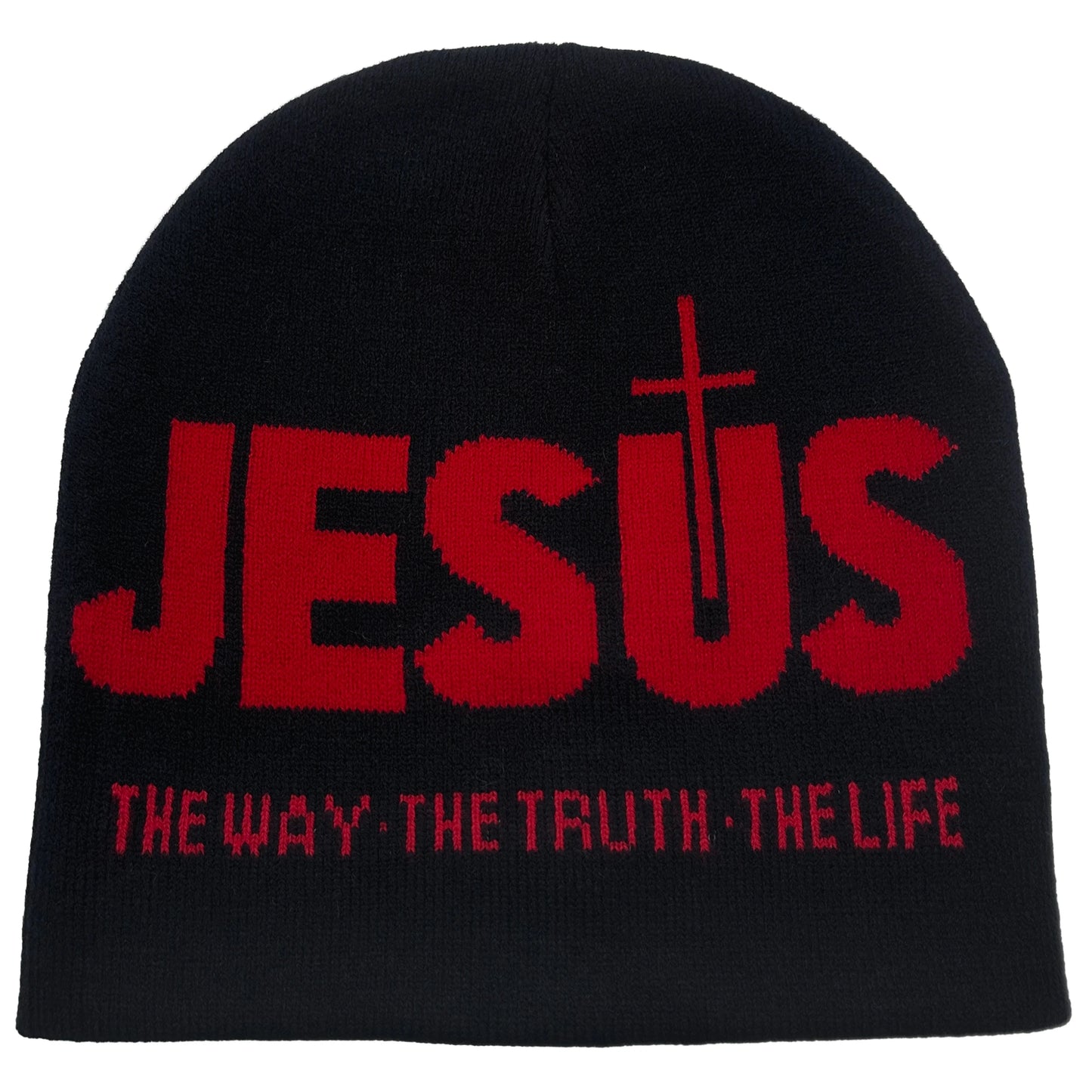 Knit Hat Autumn/Winter Outdoor Thermal Hat Unisex Pullover Hat Jesus| TINMICO - TINMICO