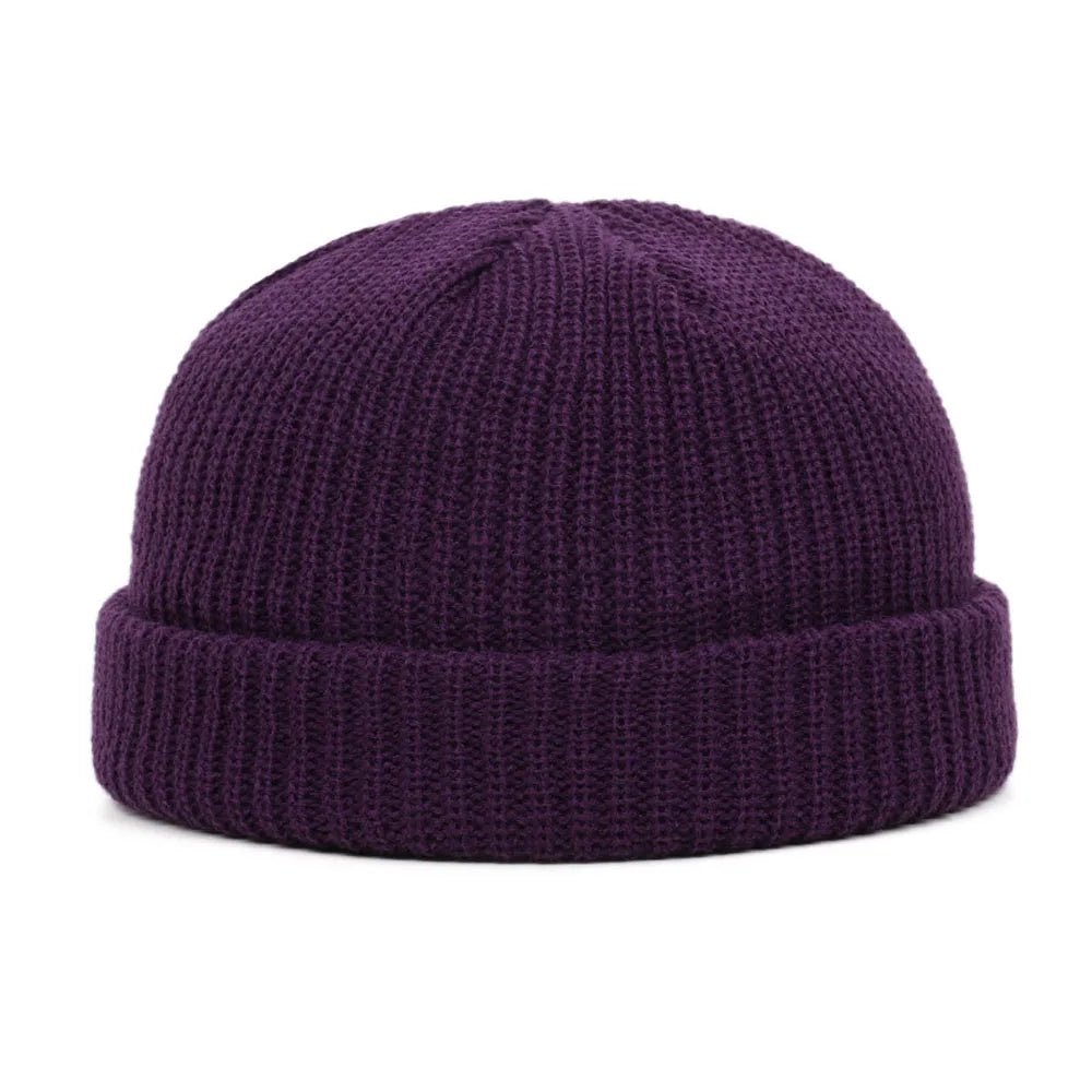 Winter Warm Beanies Casual Short Thread Hip Hop Hat Adult Men | New - TINMICO