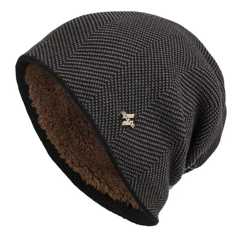 New Unisex Warm Winter Hat Fashion Men & Women Simple Style Thick Knitted Hat Outdoor Sports Ski Beanie Hats | TINMICO - TINMICO