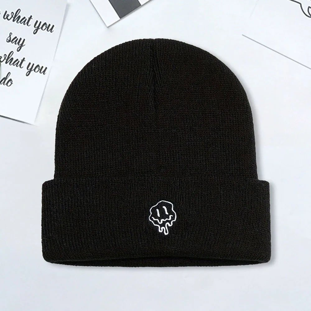New Warm Women's Men's Winter Urine Cap Gothic Street Punk Knitted Urine Cap Fashion Warm Skulies Urine Cap | TINMICO - TINMICO