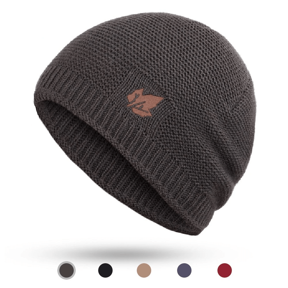 New winter knit hats men's and women's outdoor warm thickening plus | TINMICO - TINMICO