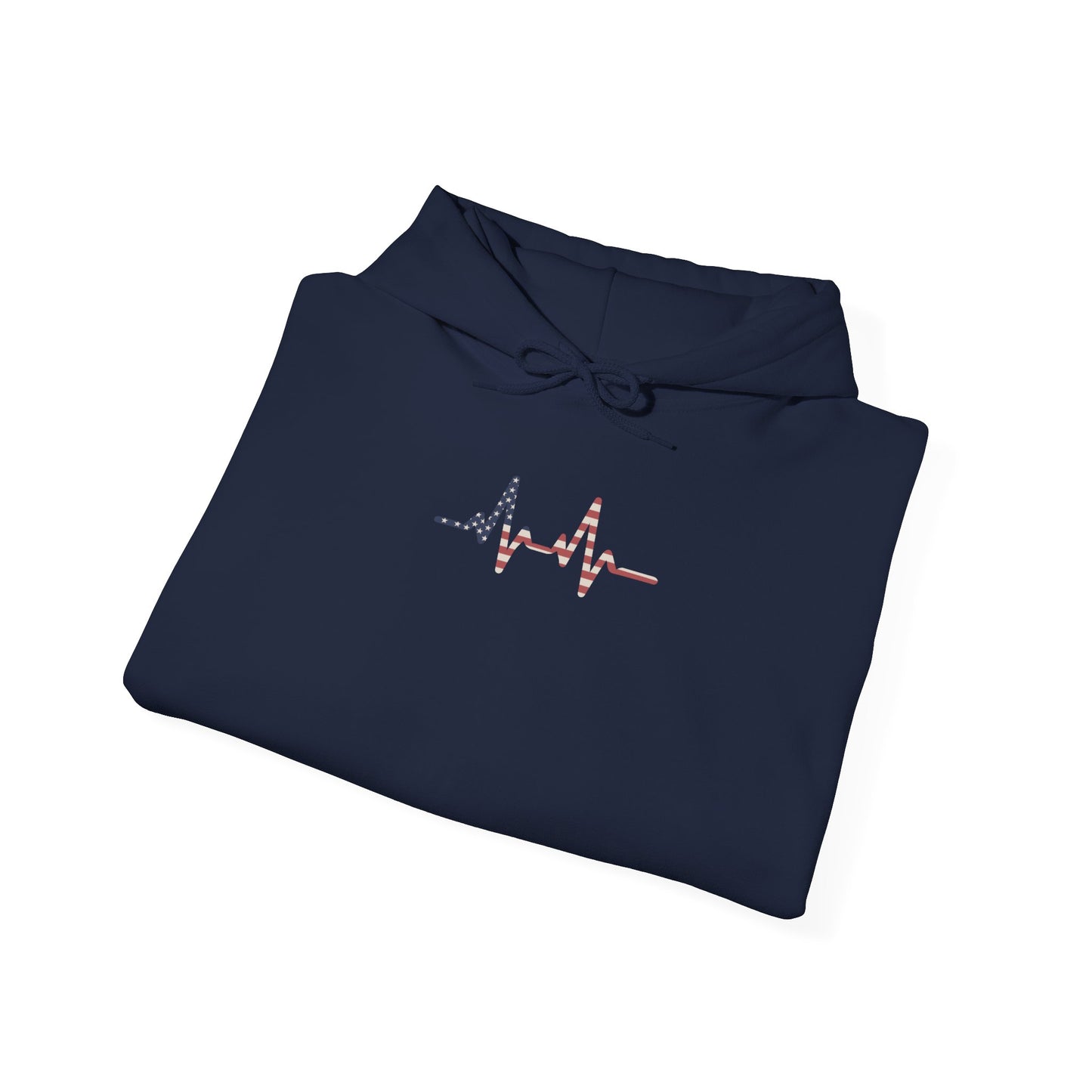 Heartbeat Graphic Hoodie, Unisex Sweatshirt, Medical Practice Gift, Fitness Wear, Casual Style, Heartbeat Design Apparel - TINMICO