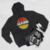 California Sunset Fleece Hoodie, Cozy Sweater, Perfect for Beach Days, Gifts for Her, Summer Vibes - TINMICO