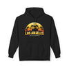 California Sunset Hoodie, Los Angeles Fleece Sweatshirt, Beach Vibes Fashion, Travel Gift, Summer Casual Wear - TINMICO
