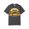 Los Angeles Sunset T-Shirt, California Graphic Tee, Beachwear, Vacation Shirt, Travel Gift, Summer Outfit - TINMICO