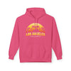 California Sunset Hoodie, Los Angeles Fleece Sweatshirt, Beach Vibes Fashion, Travel Gift, Summer Casual Wear - TINMICO