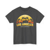 Los Angeles Sunset Graphic Tee | Unisex Heavy Cotton Shirt, California Style T-Shirt, Summer Outfit, Presentation Gift, Music Festival Top - TINMICO