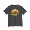 Kids Los Angeles Sunset Tee | Fun Summer Shirt, Children's Apparel, Casual Wear, Gift for Kids, California Themed Clothing - TINMICO