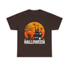 Halloween Unisex Heavy Cotton Tee, Spooky Shirt, Fall Apparel, Holiday Gift, Haunted House T-Shirt, Halloween Costume Top - TINMICO