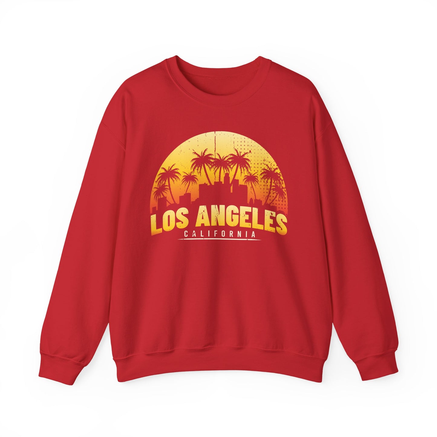 Los Angeles Sweater, California Crewneck, Urban Style Sweatshirt, Travel Gift, Cozy Apparel for Any Occasion - TINMICO