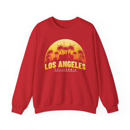 Los Angeles Sweater, California Crewneck, Urban Style Sweatshirt, Travel Gift, Cozy Apparel for Any Occasion - TINMICO