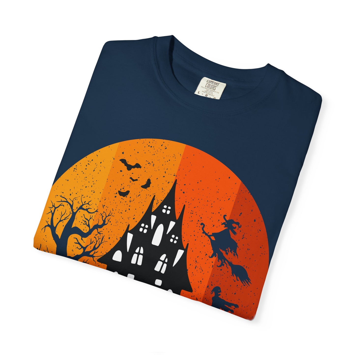 Halloween Themed Unisex T-Shirt, Spooky Shirt, Fall Apparel, Harvest Festival Top, Trick or Treat Tee, Ghostly Design Shirt - TINMICO