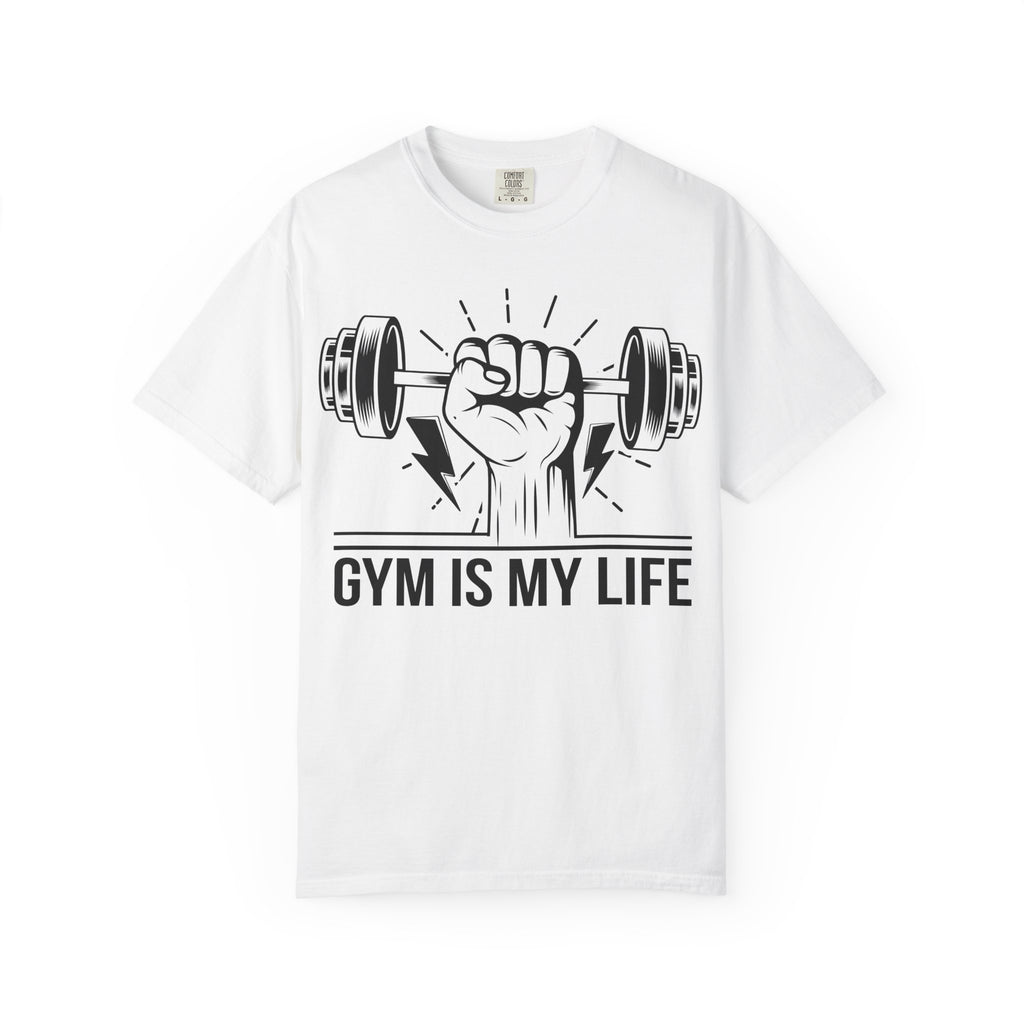 Gym Life T-Shirt | Fitness Apparel, Workout Top, Unisex Tee, Weightlifting Shirt, Activewear Gift - TINMICO