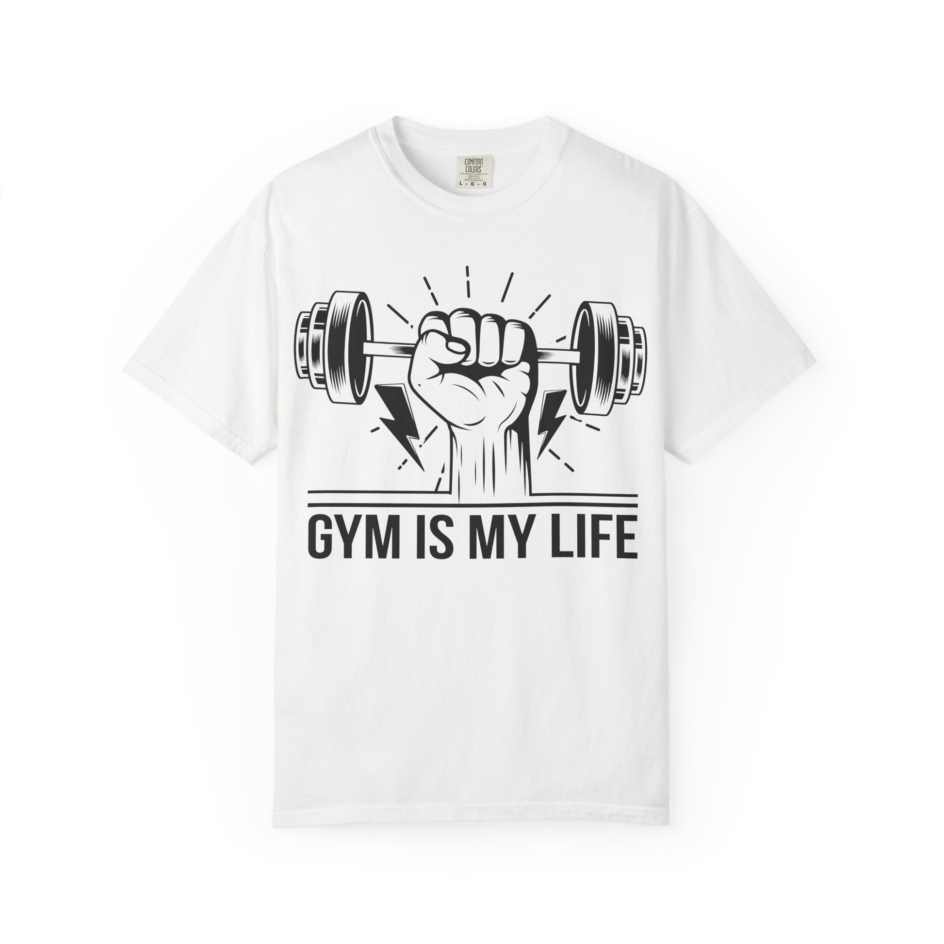 Gym Life T-Shirt | Fitness Apparel, Workout Top, Unisex Tee, Weightlifting Shirt, Activewear Gift - TINMICO
