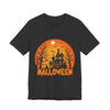 Halloween Unisex Jersey Short Sleeve Tee, Spooky T-Shirt, Halloween Costume Tee, Fall Apparel, Halloween Gift, October Celebration - TINMICO