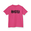 Hustle Kids Tee, Motivational Youth Shirt, Boys and Girls Tee, Active Wear, Trendy Kids Clothing - TINMICO