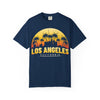 Los Angeles Sunset T-Shirt, California Graphic Tee, Beachwear, Vacation Shirt, Travel Gift, Summer Outfit - TINMICO