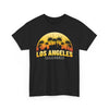 Los Angeles Sunset Graphic Tee | Unisex Heavy Cotton Shirt, California Style T-Shirt, Summer Outfit, Presentation Gift, Music Festival Top - TINMICO