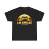 Los Angeles Sunset Graphic Tee | Unisex Heavy Cotton Shirt, California Style T-Shirt, Summer Outfit, Presentation Gift, Music Festival Top - TINMICO