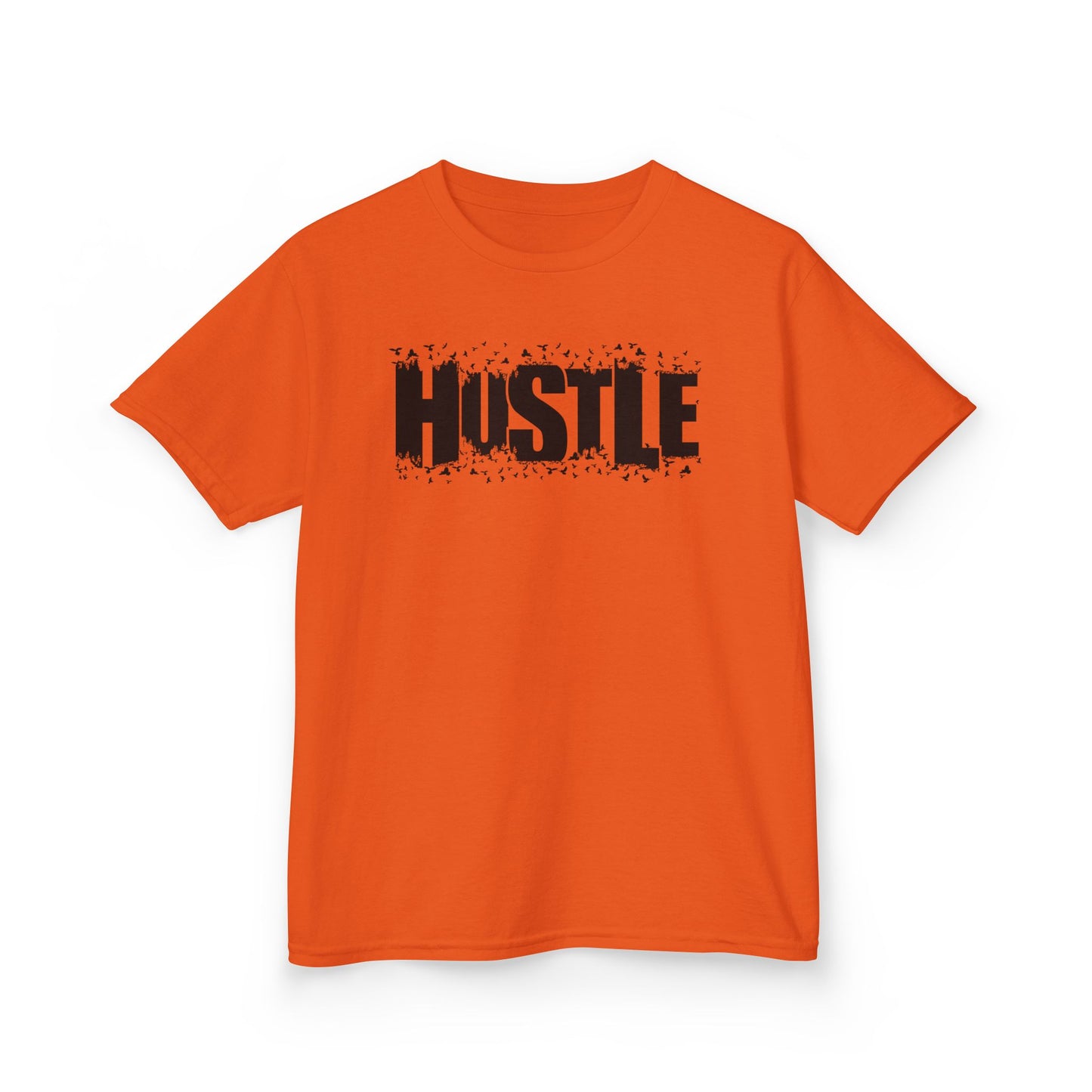 Hustle Kids Tee, Motivational Youth Shirt, Boys and Girls Tee, Active Wear, Trendy Kids Clothing - TINMICO