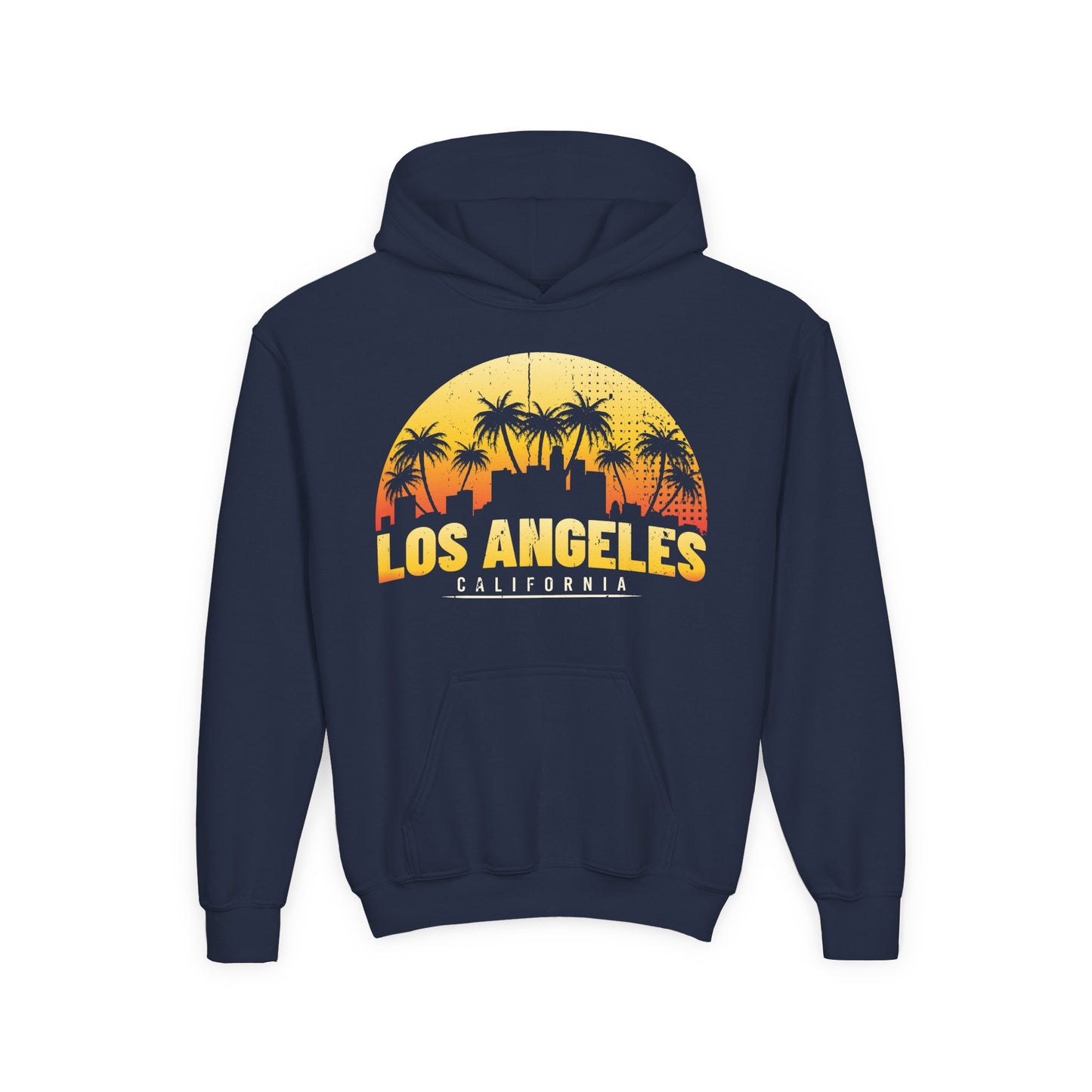 Los Angeles Youth Hoodie, Trendy Los Angeles Sweatshirt for Kids, California Style Sweatshirt, Perfect Gift for Teens, Casual Wear - TINMICO