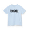 Hustle Kids Tee, Motivational Youth Shirt, Boys and Girls Tee, Active Wear, Trendy Kids Clothing - TINMICO