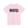 Hustle Unisex Heavy Cotton Tee, Motivational T-Shirt, Fitness Apparel, Trendy Gift, Everyday Casual Wear - TINMICO