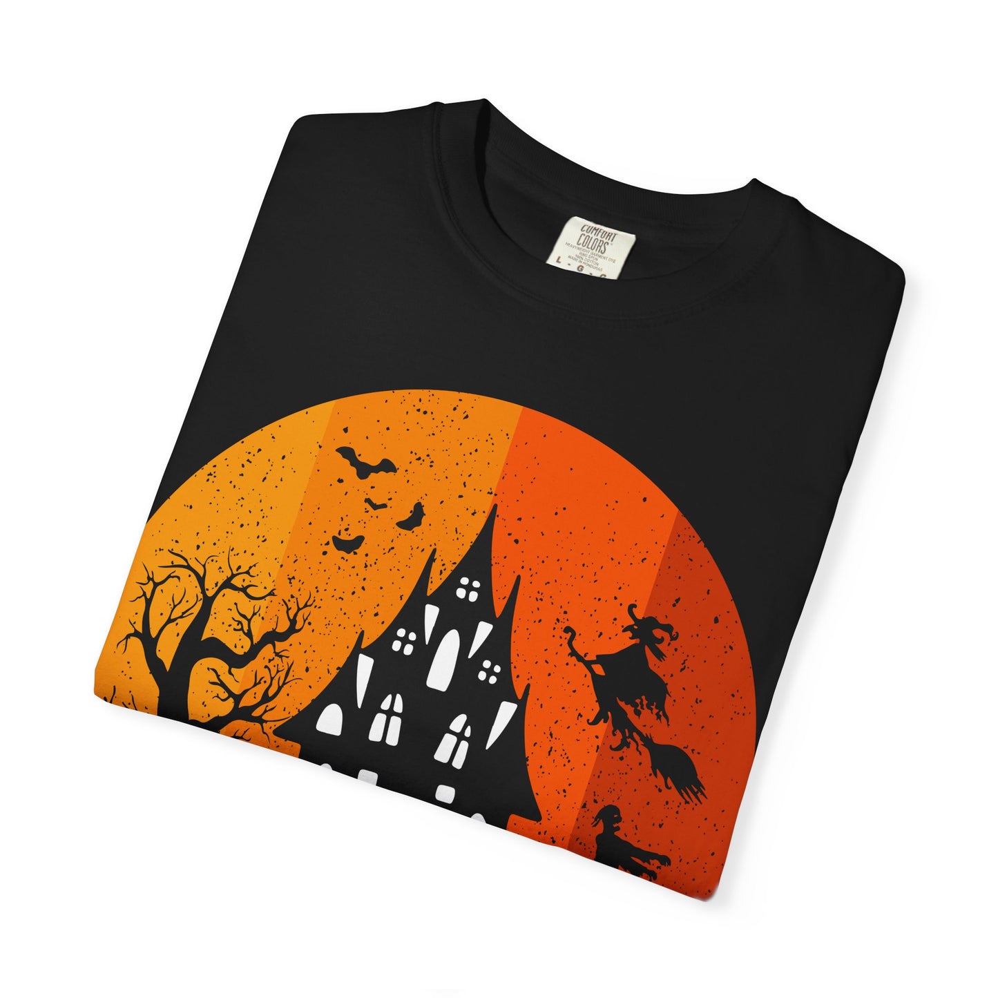 Halloween Themed Unisex T-Shirt, Spooky Shirt, Fall Apparel, Harvest Festival Top, Trick or Treat Tee, Ghostly Design Shirt - TINMICO