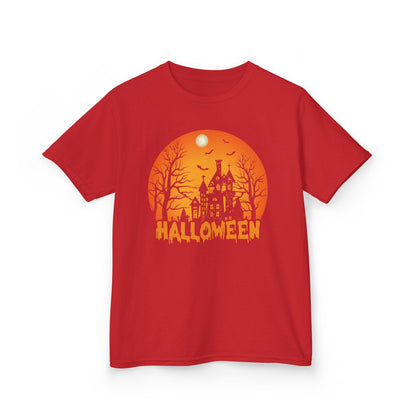 Halloween Kids Tee, Spooky T-Shirt for Children, Holiday Apparel, Costume Party Shirt, Fun Kids Clothing - TINMICO