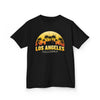 California Kids Tee - Vintage Los Angeles Graphic Cotton T-Shirt, Summer Kids Clothes, Palm Tree Tee, Fun Gift for Kids, Vacation Wear - TINMICO
