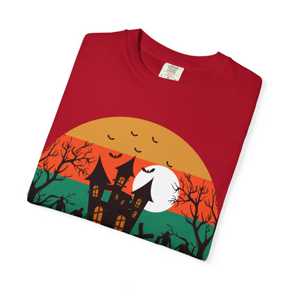 Halloween Unisex T-shirt, Spooky Tee for Fall Celebrations, Halloween Costume, Matching Family Shirt, Autumn Wardrobe Essential - TINMICO