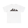 Mountain Art Unisex Heavy Cotton Tee | Adventure T-Shirt, Outdoor Apparel, Nature Lover Gift, Travel Shirt, Hiking Gear - TINMICO
