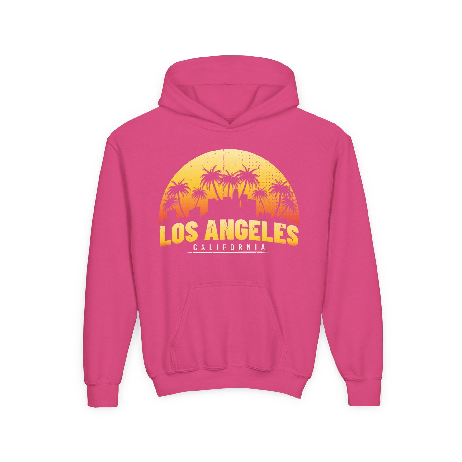 Los Angeles Youth Hoodie, Trendy Los Angeles Sweatshirt for Kids, California Style Sweatshirt, Perfect Gift for Teens, Casual Wear - TINMICO