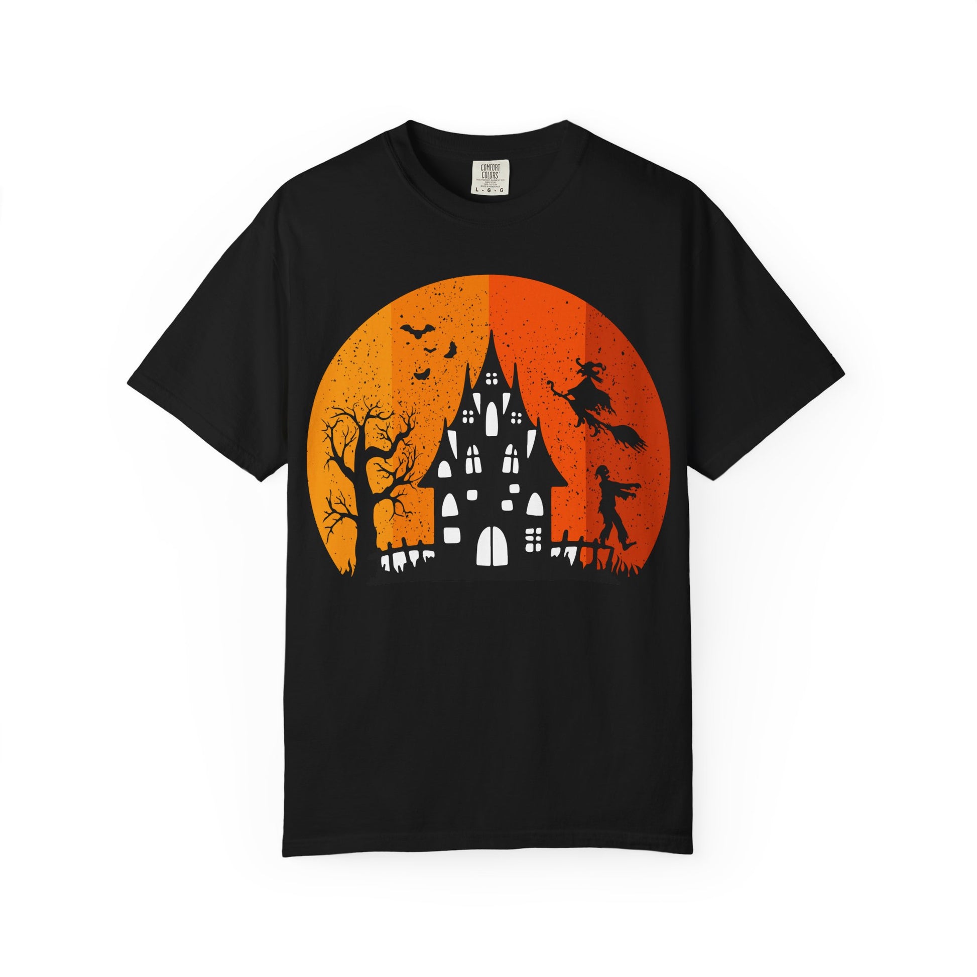 Halloween Themed Unisex T-Shirt, Spooky Shirt, Fall Apparel, Harvest Festival Top, Trick or Treat Tee, Ghostly Design Shirt - TINMICO