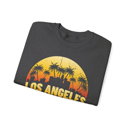 Los Angeles Sweater, California Crewneck, Urban Style Sweatshirt, Travel Gift, Cozy Apparel for Any Occasion - TINMICO