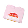 California Sunset Crewneck Sweatshirt, Unisex California Graphic Sweatshirt, Los Angeles Sweatshirt, Beach Vibe Sweatshirt, Casual - TINMICO
