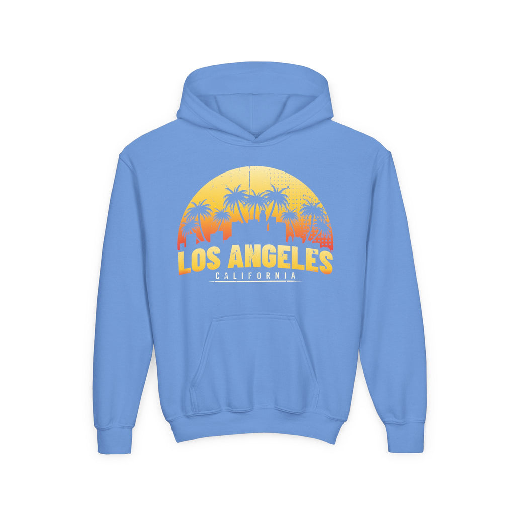 Los Angeles Youth Hoodie, Trendy Los Angeles Sweatshirt for Kids, California Style Sweatshirt, Perfect Gift for Teens, Casual Wear - TINMICO
