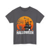 Halloween Unisex Heavy Cotton Tee, Spooky Graphic T-Shirt, Fall Fashion, October Celebrations, Halloween Costume Tee, Gift for [...] - TINMICO