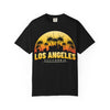 Los Angeles Sunset T-Shirt, California Graphic Tee, Beachwear, Vacation Shirt, Travel Gift, Summer Outfit - TINMICO