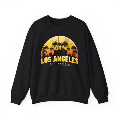 Los Angeles Sweater, California Crewneck, Urban Style Sweatshirt, Travel Gift, Cozy Apparel for Any Occasion - TINMICO