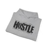Hustle Hooded Sweatshirt, Cozy Workout Gear, Motivational Apparel, Gift for Entrepreneurs, Stylish Casual Wear - TINMICO