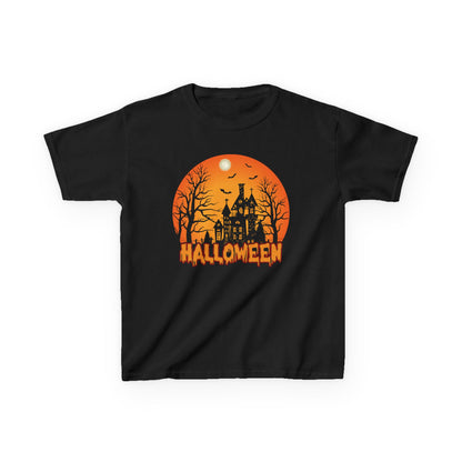 Halloween Kids Tee, Spooky T-Shirt for Children, Holiday Apparel, Costume Party Shirt, Fun Kids Clothing - TINMICO