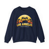 Los Angeles Sunrise Sweatshirt, Vintage California Apparel, Travel Souvenir, Unisex Crewneck, Cozy Gift for Her/Him - TINMICO