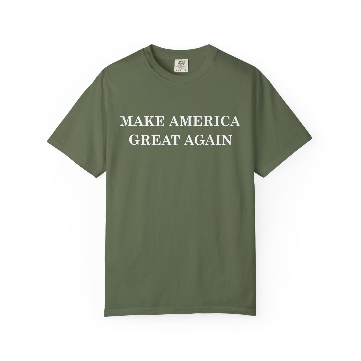 Make America Great Again Unisex Garment-Dyed T-Shirt, Casual Wear, Graphic Tee, Soft Cotton Shirt, Gift for Friends
